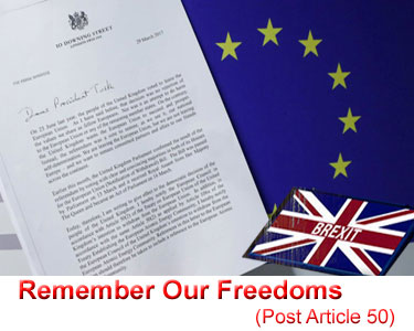 Remember Our Freedoms - Post Article 50